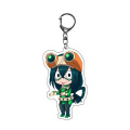 Cadeau promotionnel Anime imprimé personnalisé Lovely Boy Logo Logo Acrylique Key Chain